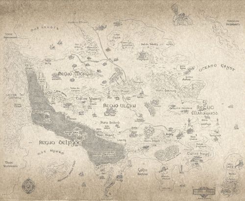La mappa di Arkhesya